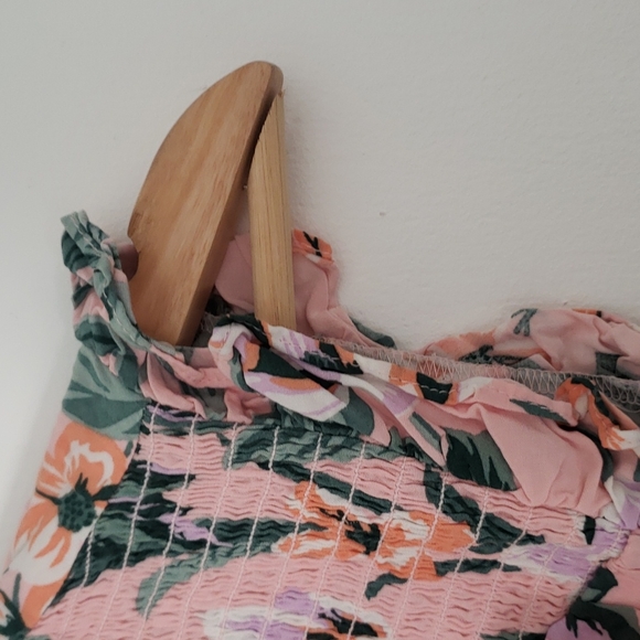 Loft tropical floral sleeveless dress - Size Medium - Picture 8 of 10